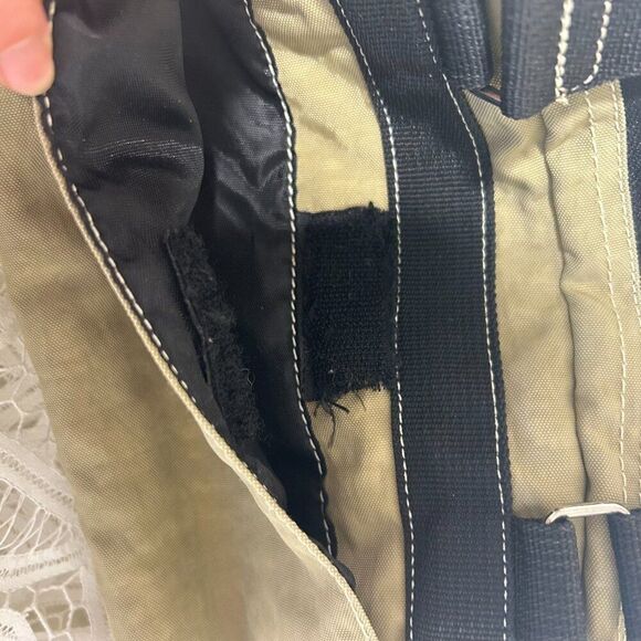 Kipling Mini Y2K Handbag Olive Green & Black - Picture 9 of 14